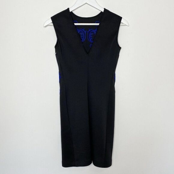 Clover Canyon Sleeveless Neoprene Embroidery Dress - Picture 4 of 7